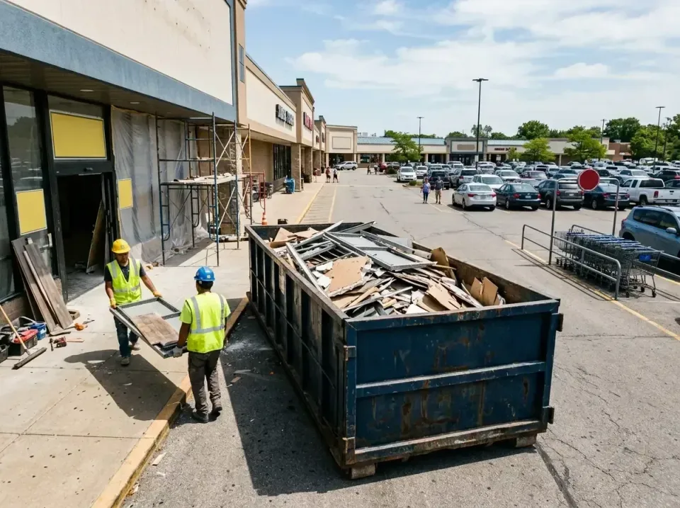 retail-store-renovation-debris-003 — frequently asked questions, Roll-off Dumpster Rentals in River Grove, IL
